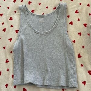 distressed aerie tank top